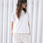 Tulle Panel A-Line T-Shirt
