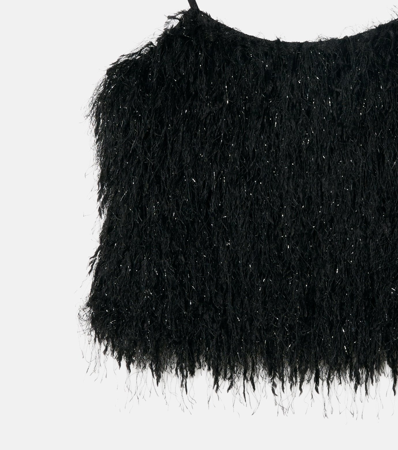 Glitter Fringe Cami Top