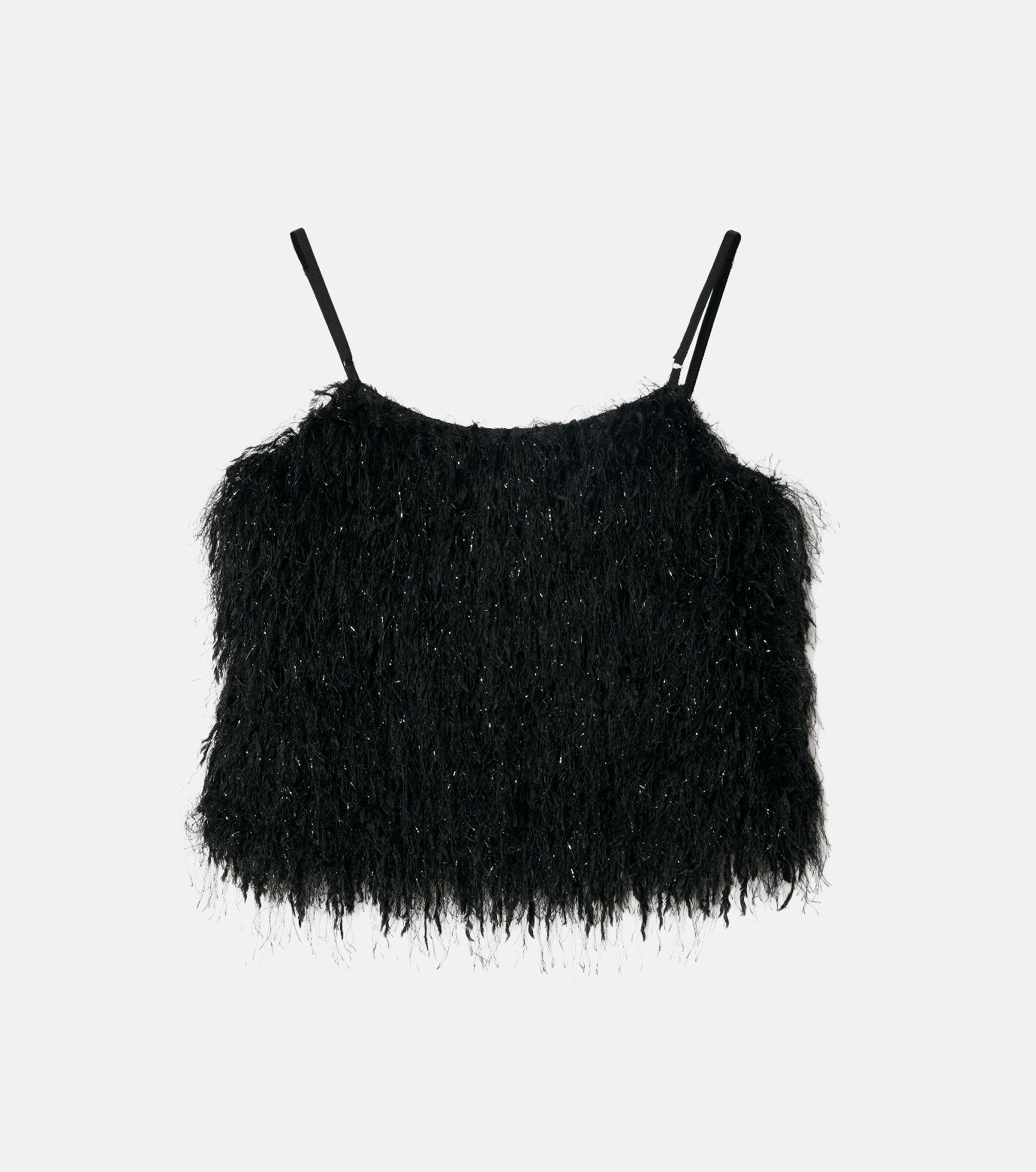 Glitter Fringe Cami Top