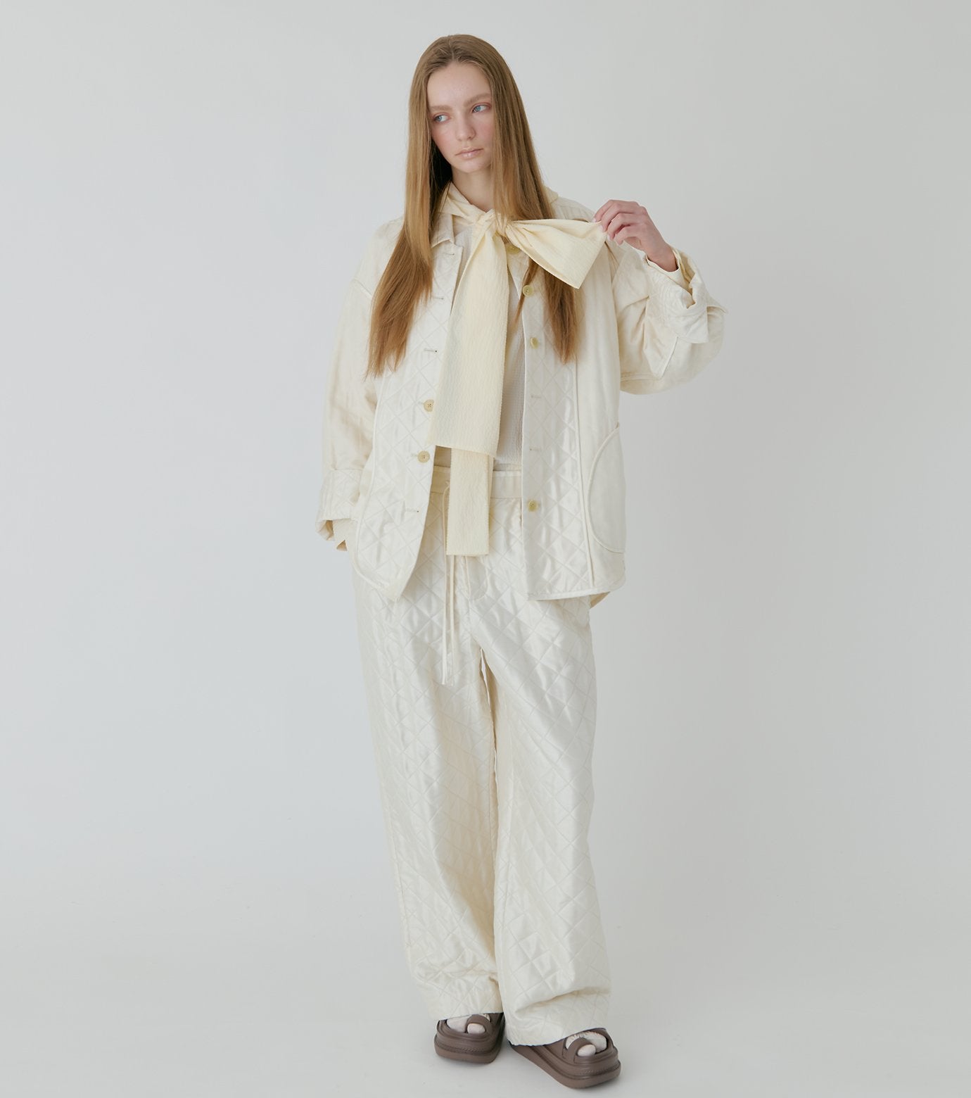 Gingham Check Hooded Shirt