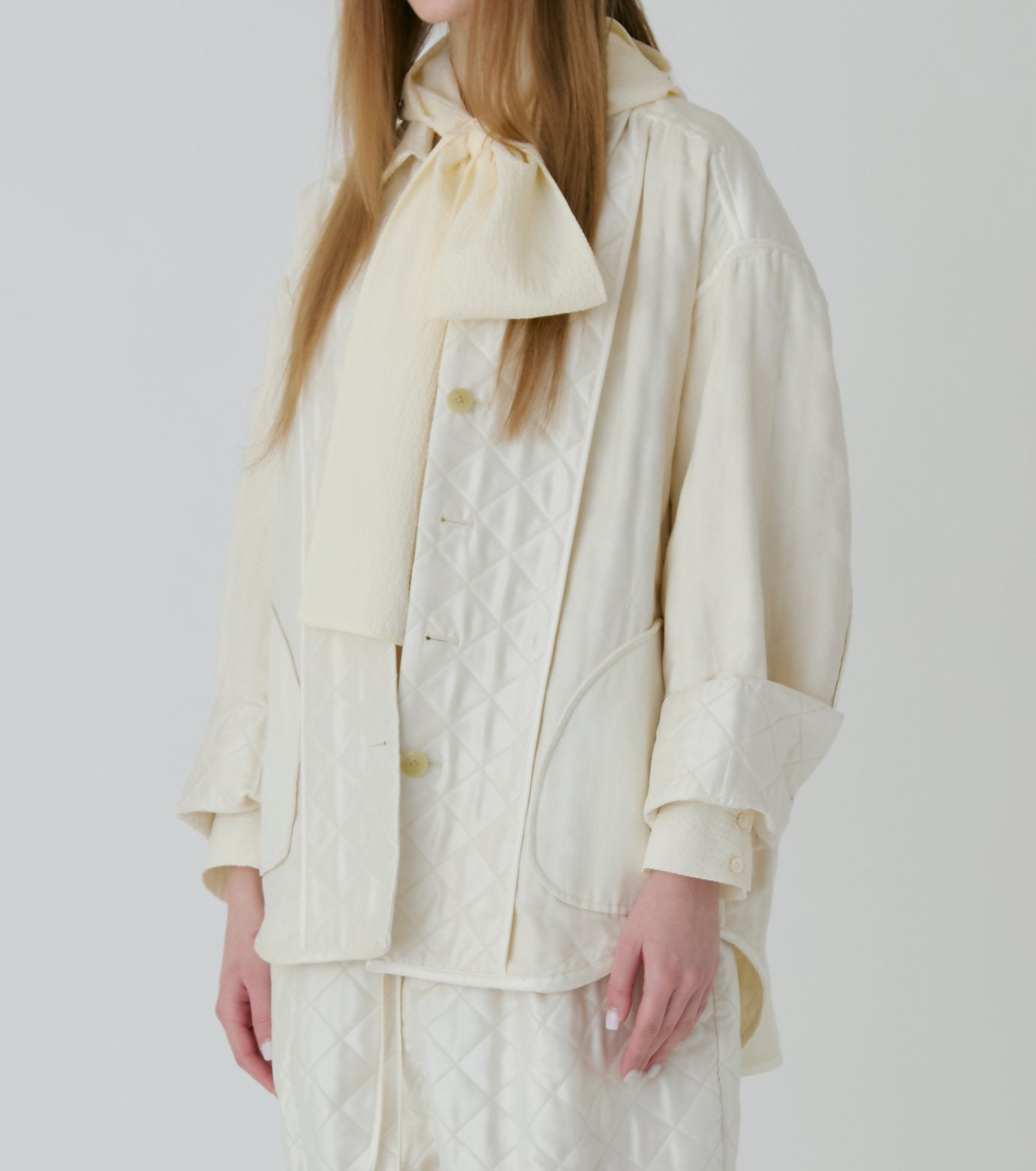 Gingham Check Hooded Shirt