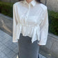 Drawstring-Waist Shirt