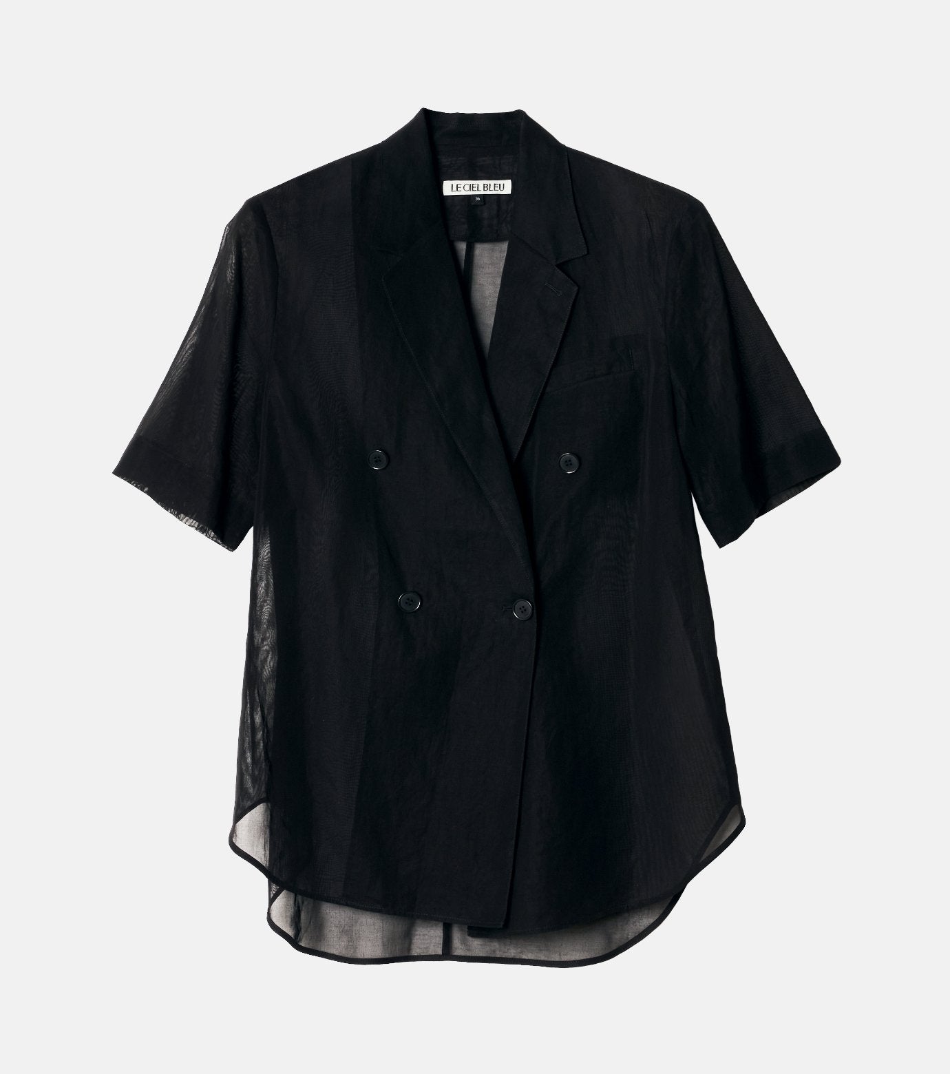 Sheer Double Breasted SS Jacket