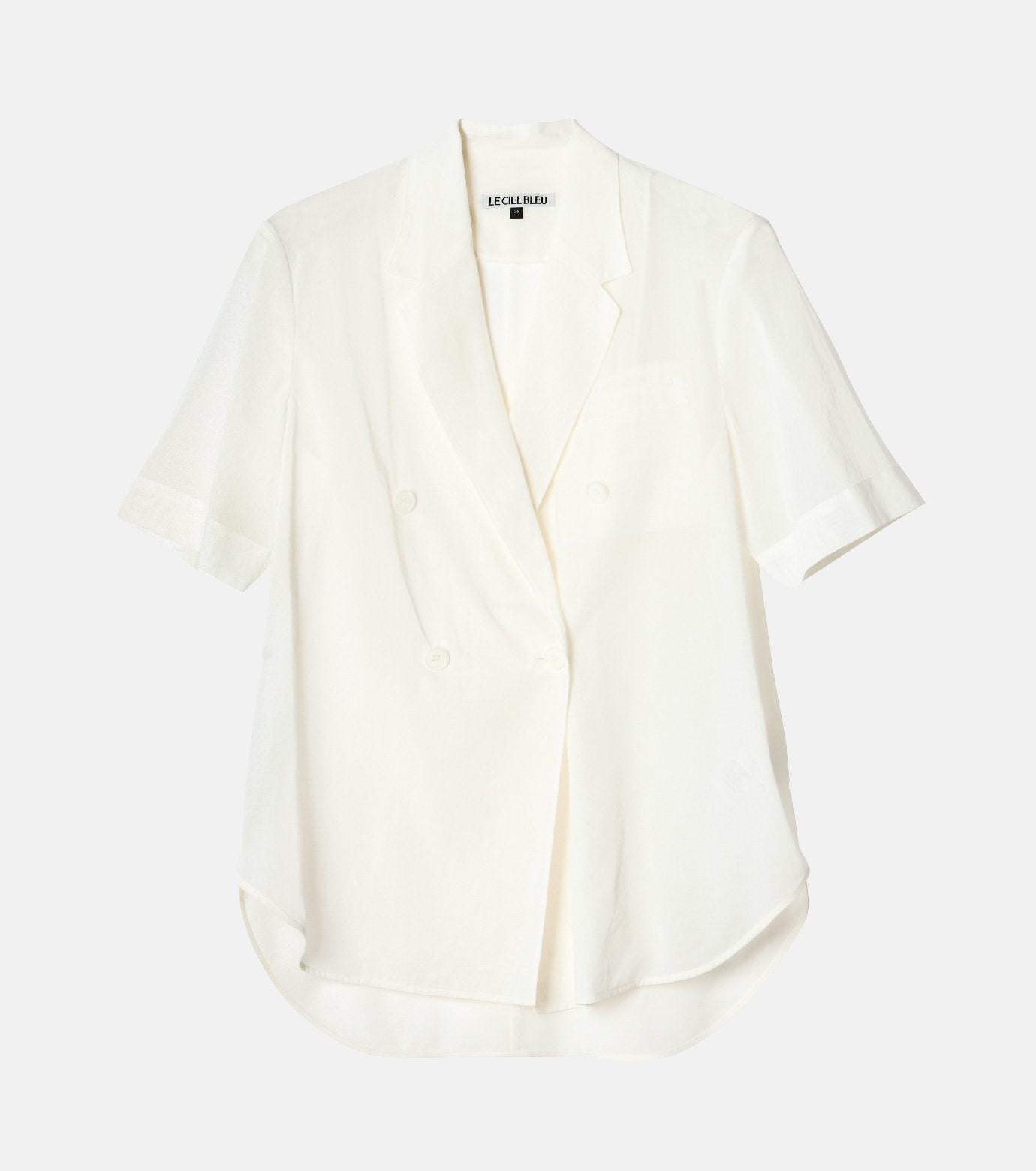 Sheer Double Breasted SS Jacket