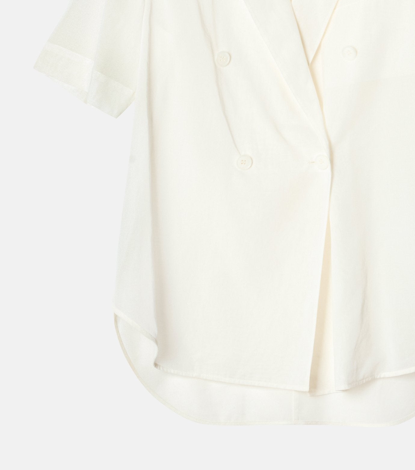 Sheer Double Breasted SS Jacket