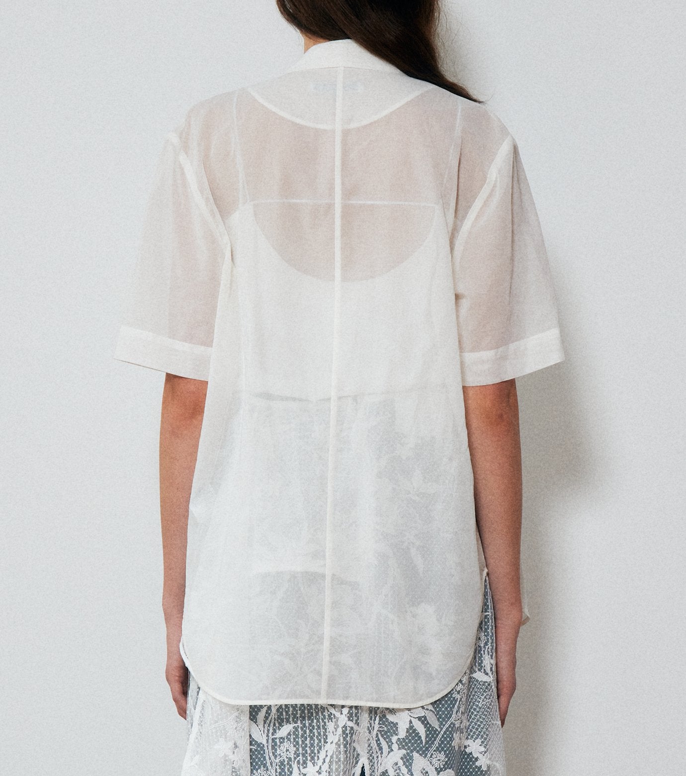 Sheer Double Breasted SS Jacket