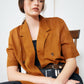 Sheer Double Breasted SS Jacket