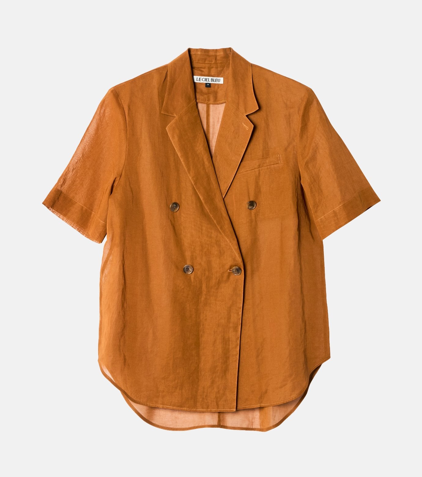 Sheer Double Breasted SS Jacket