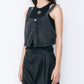 Denim Bib Top