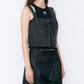Denim Bib Top