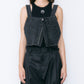 Denim Bib Top