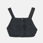 Denim Bib Top