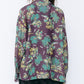 Tropical Print Sheer Shirt