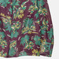 Tropical Print Sheer Shirt