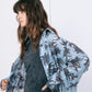 Tropical Print Sheer Shirt