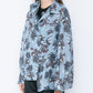 Tropical Print Sheer Shirt