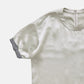 Satin Roll-Up Sleeve Top