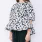 Sheer Jacquard Blouse