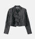 Cropped Jacquard Jacket
