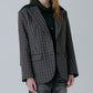 Oversized Plaid Jacket