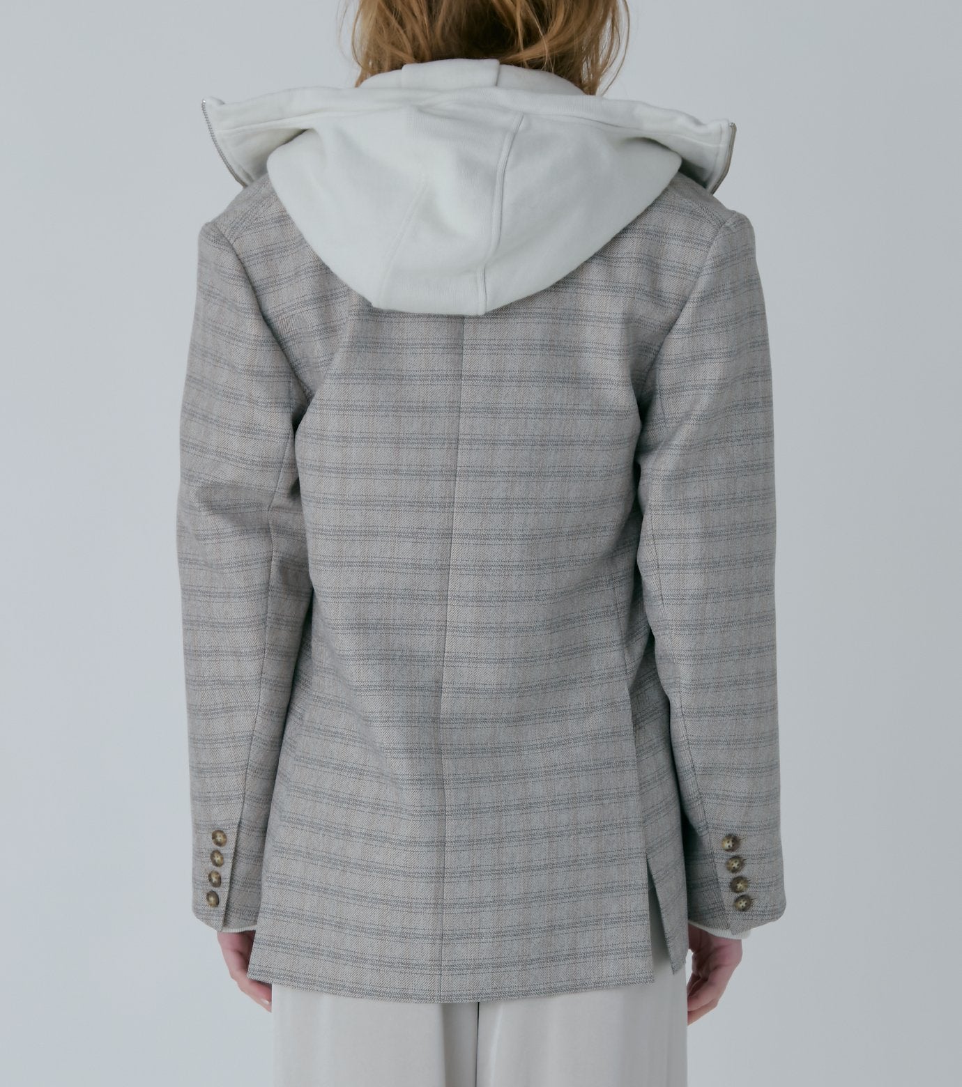 Oversized Plaid Jacket