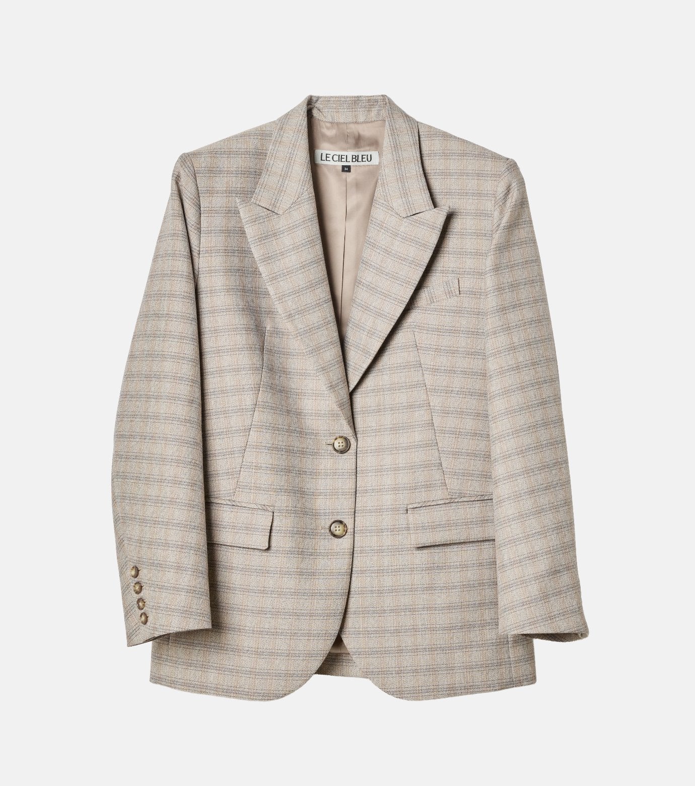 Oversized Plaid Jacket