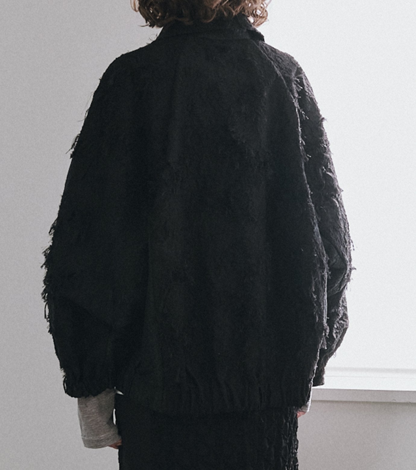 Jacquard Bomber Blouson