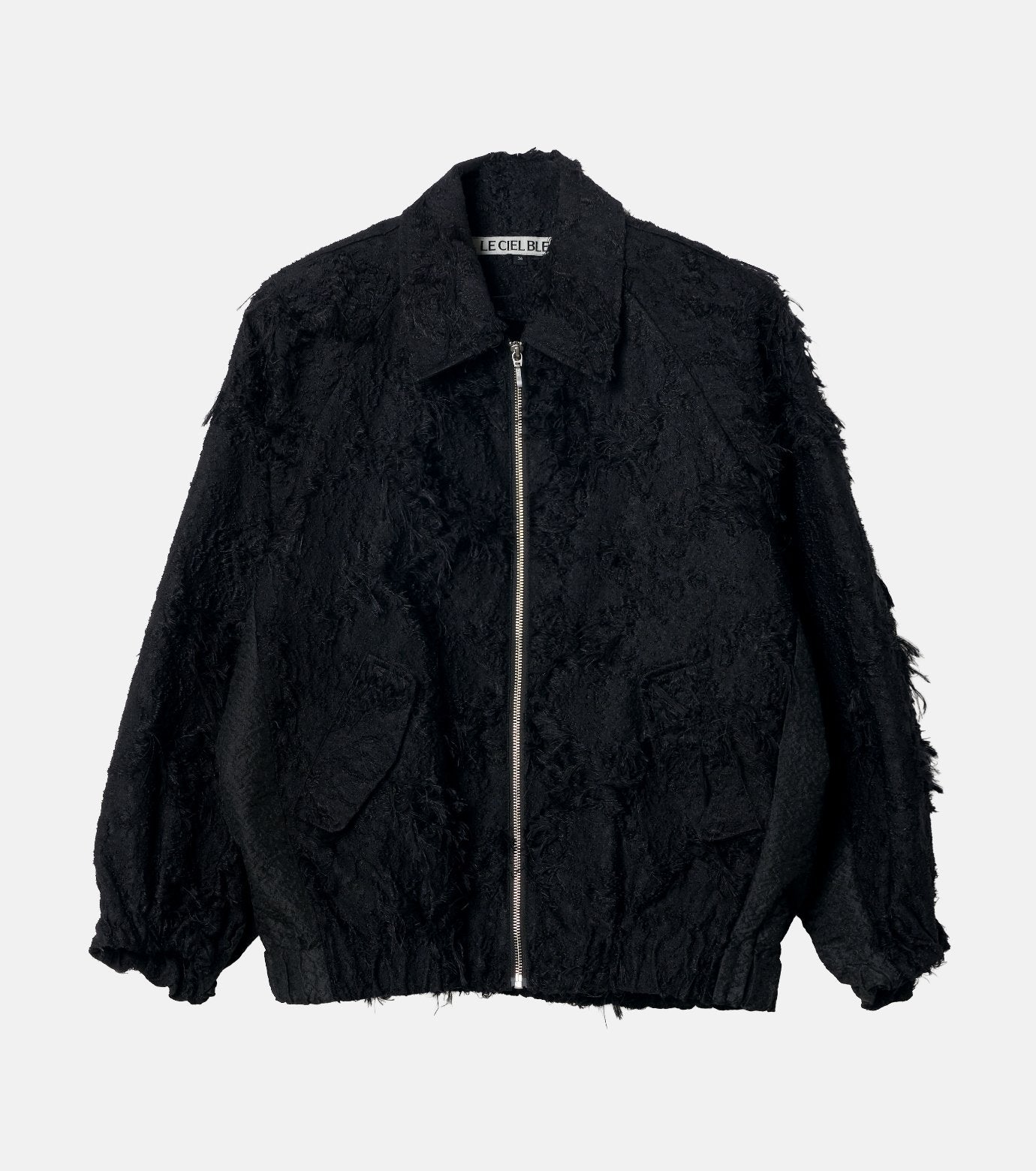 Jacquard Bomber Blouson