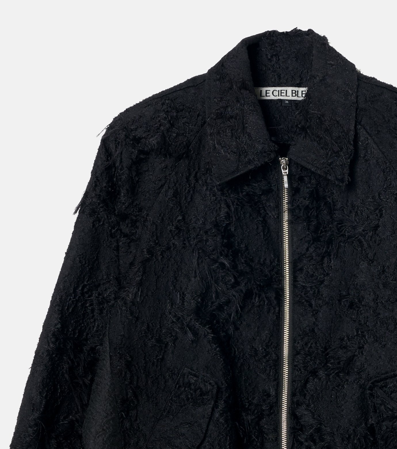 Jacquard Bomber Blouson