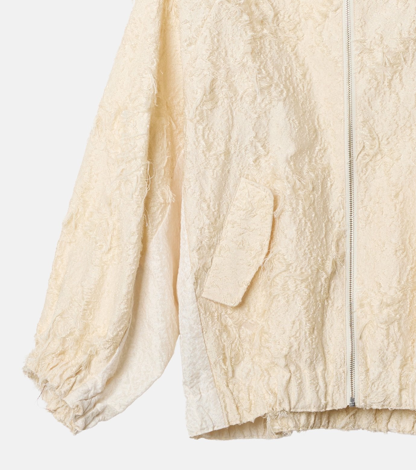 Jacquard Bomber Blouson