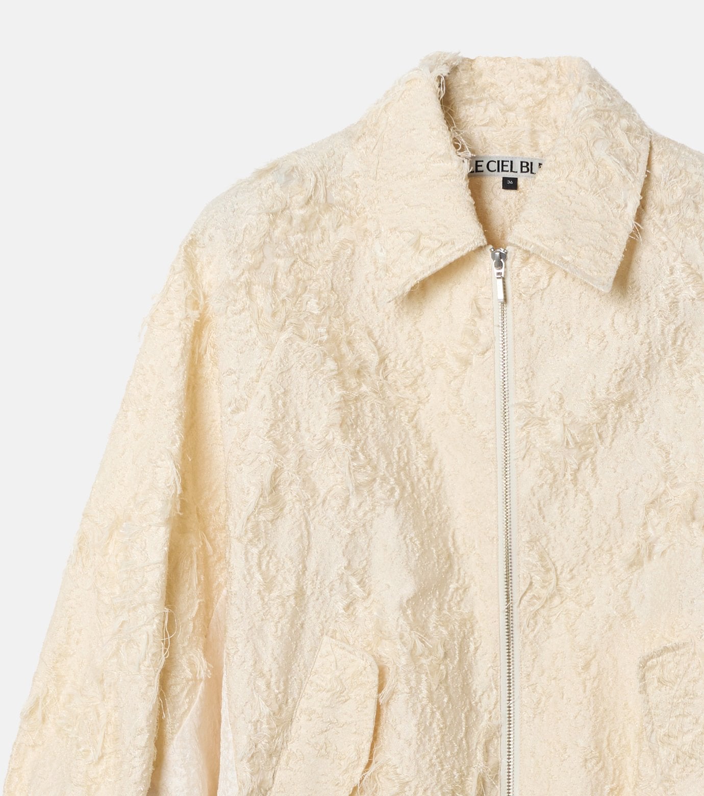 Jacquard Bomber Blouson