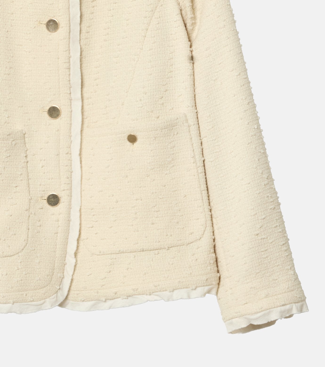 Tweed Jacket w/Detachable Collar