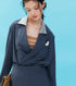 Detachable-Collar Shirt Jacket