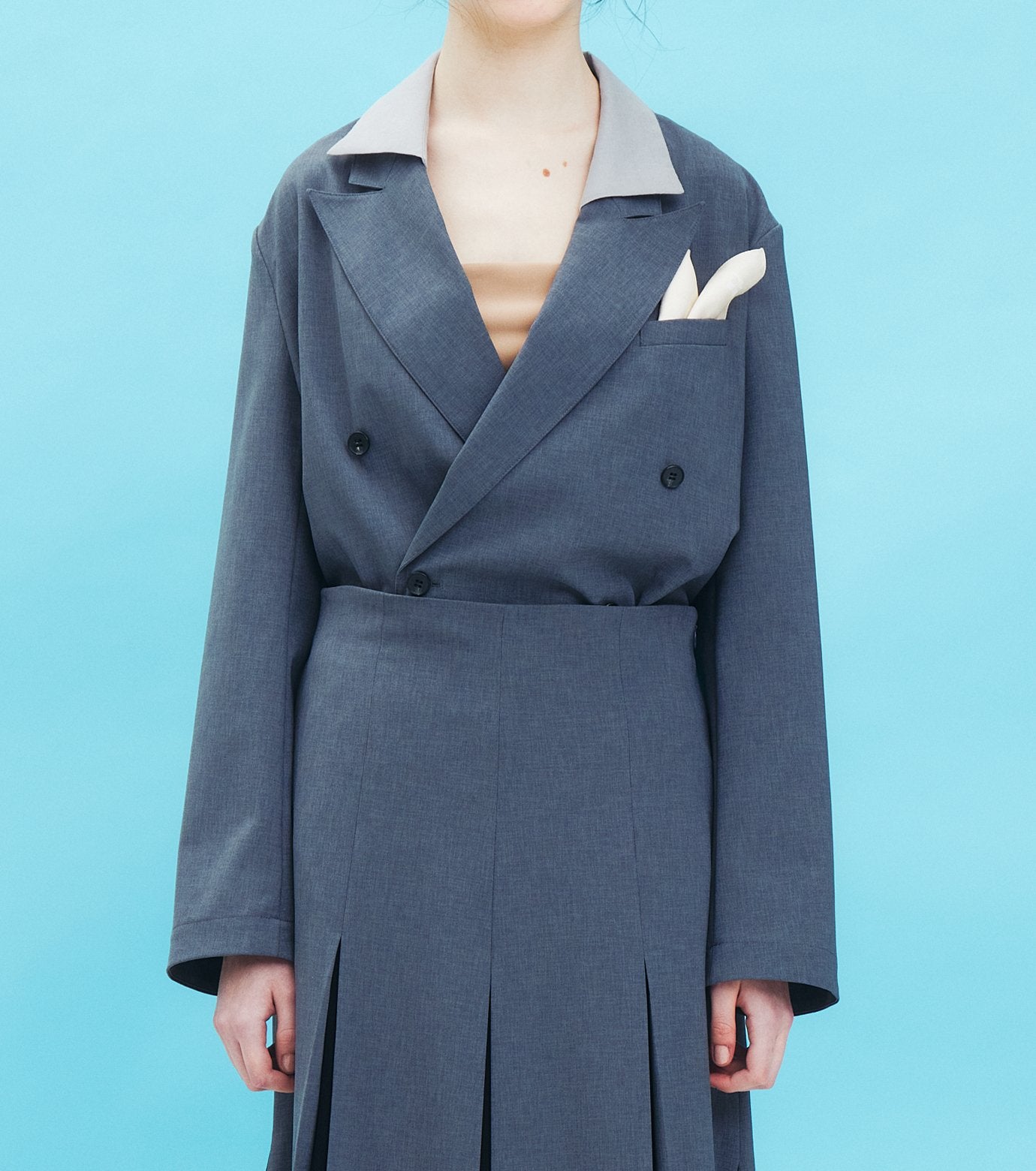 Detachable-Collar Shirt Jacket