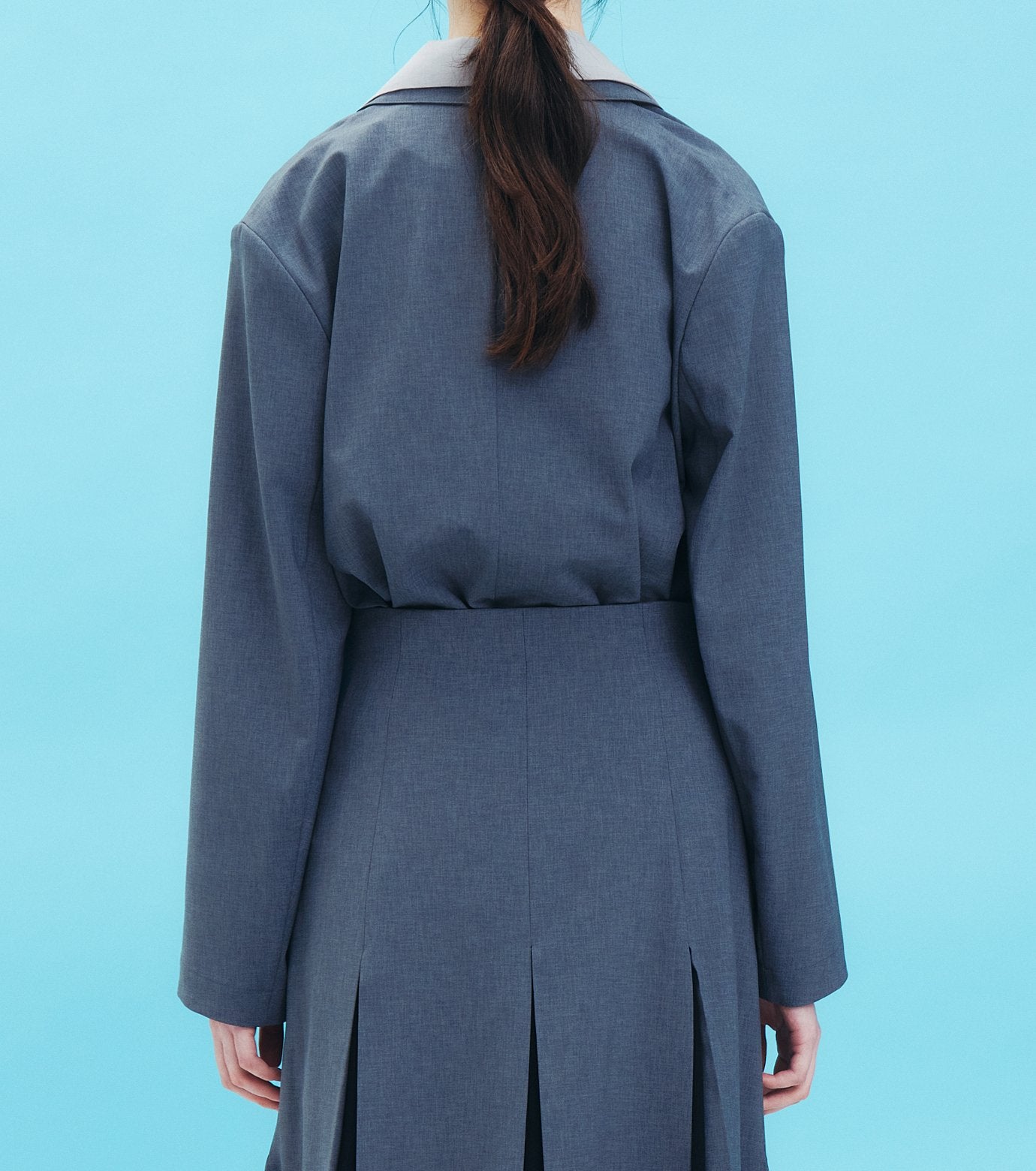 Detachable-Collar Shirt Jacket