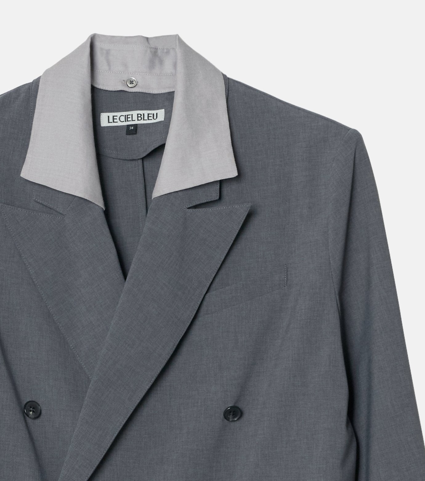 Detachable-Collar Shirt Jacket