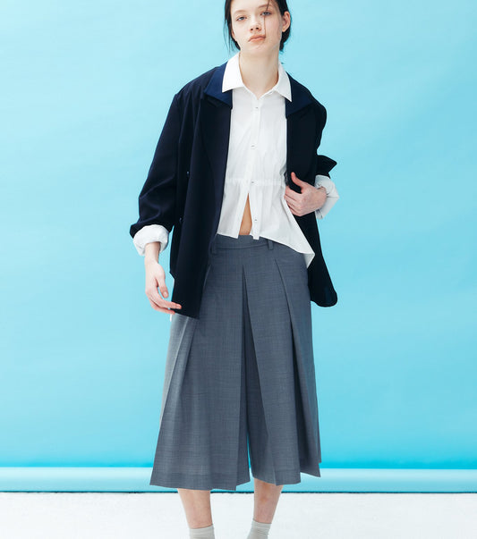 Detachable-Collar Shirt Jacket