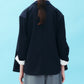 Detachable-Collar Shirt Jacket