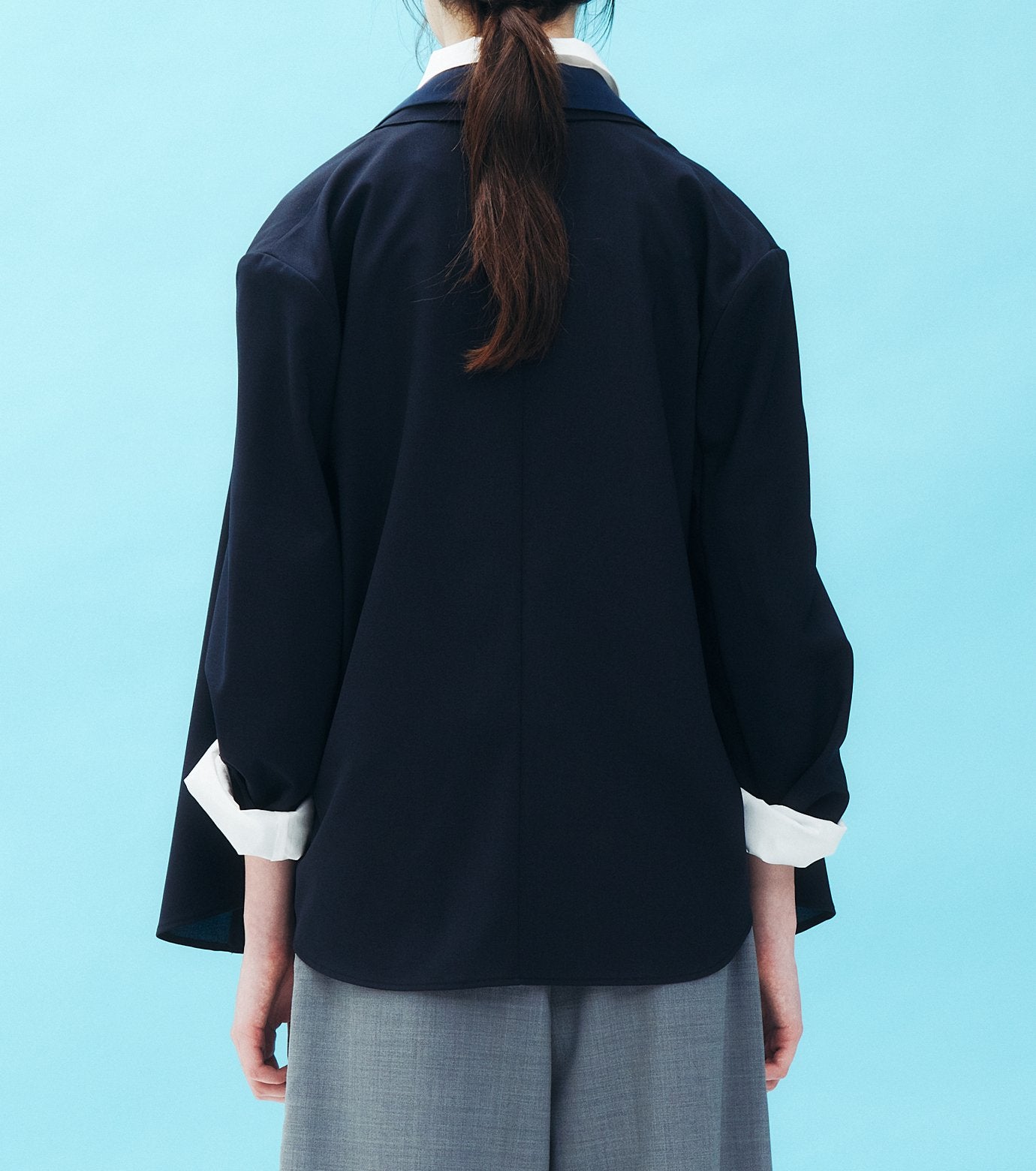 Detachable-Collar Shirt Jacket