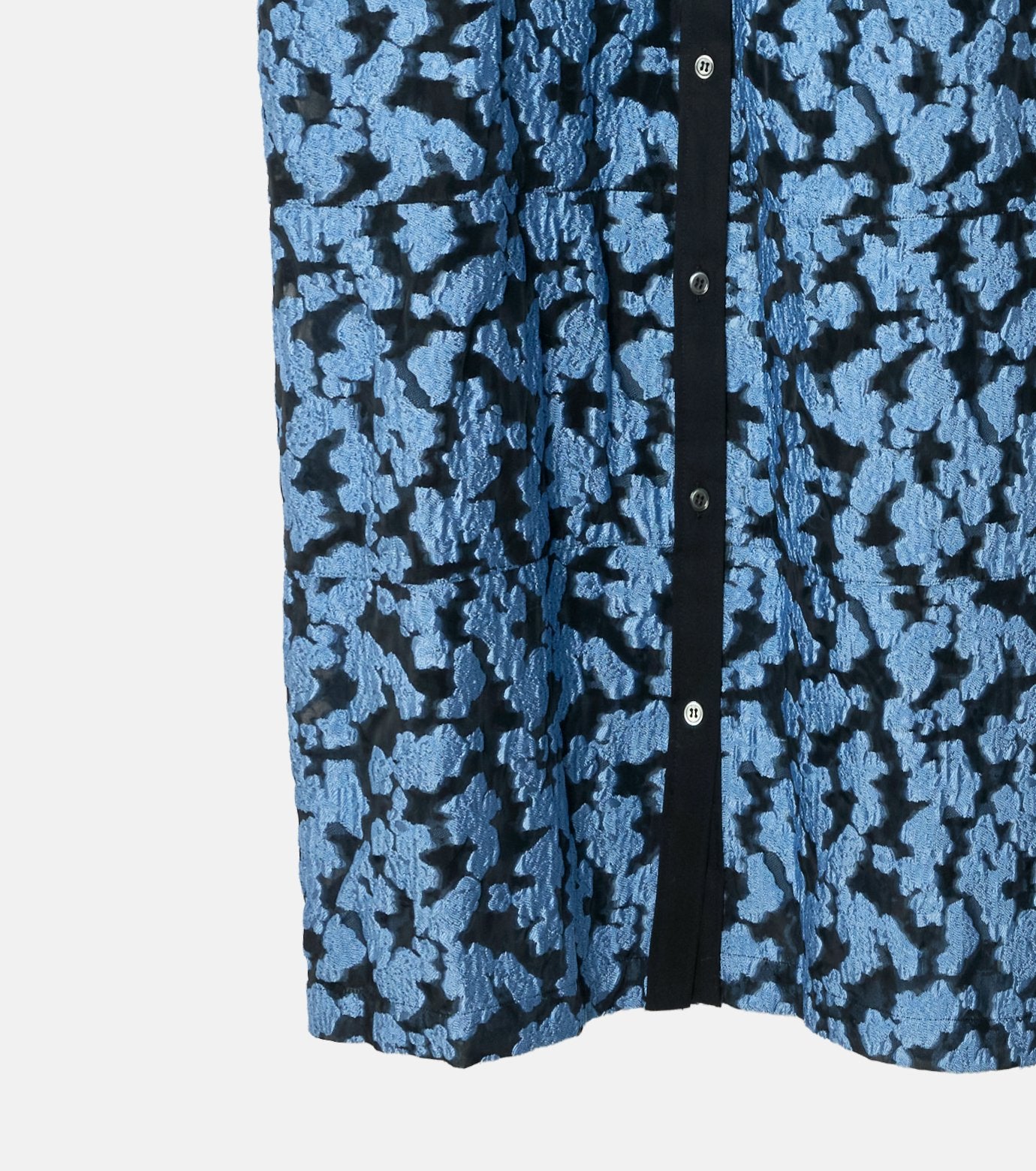 Sheer Jacquard Dress