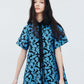 Sheer Jacquard Dress