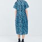 Sheer Jacquard Dress