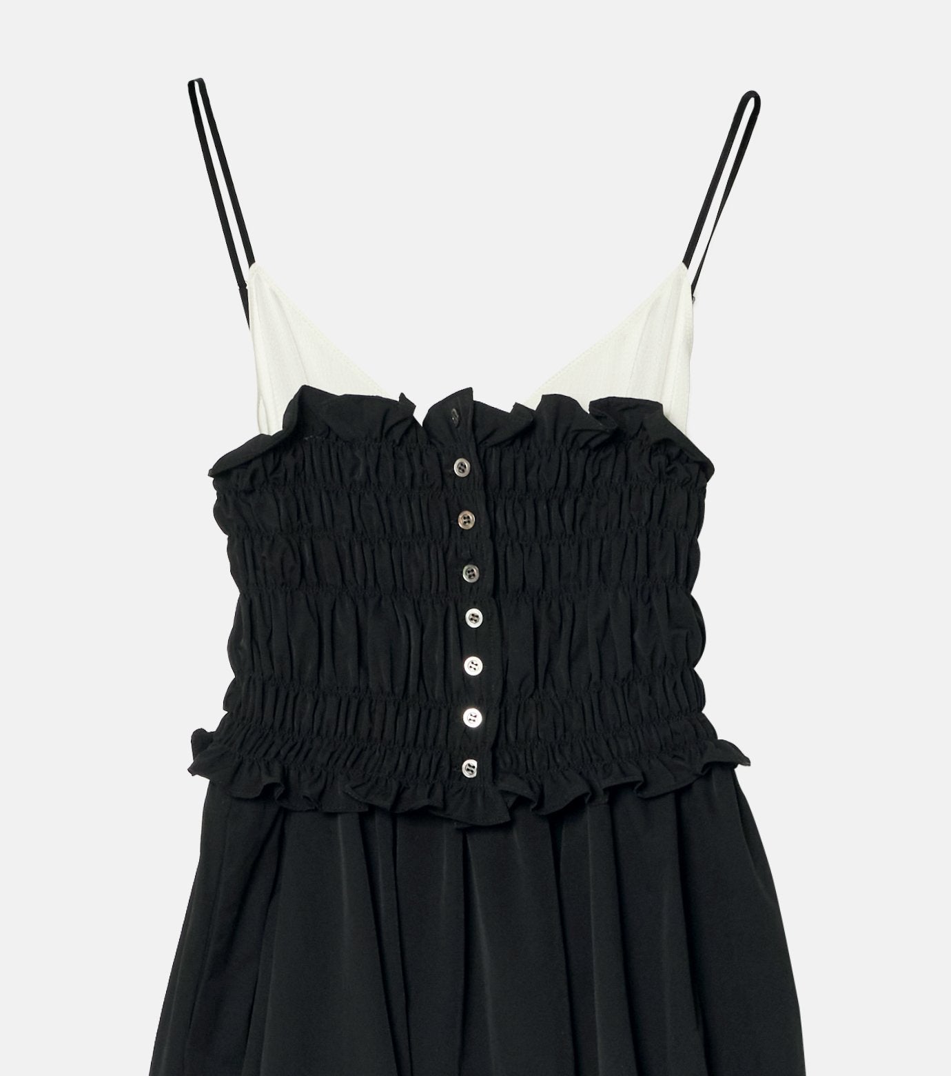 Shirred Bodice Cami Dress