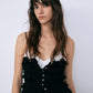 Shirred Bodice Cami Dress