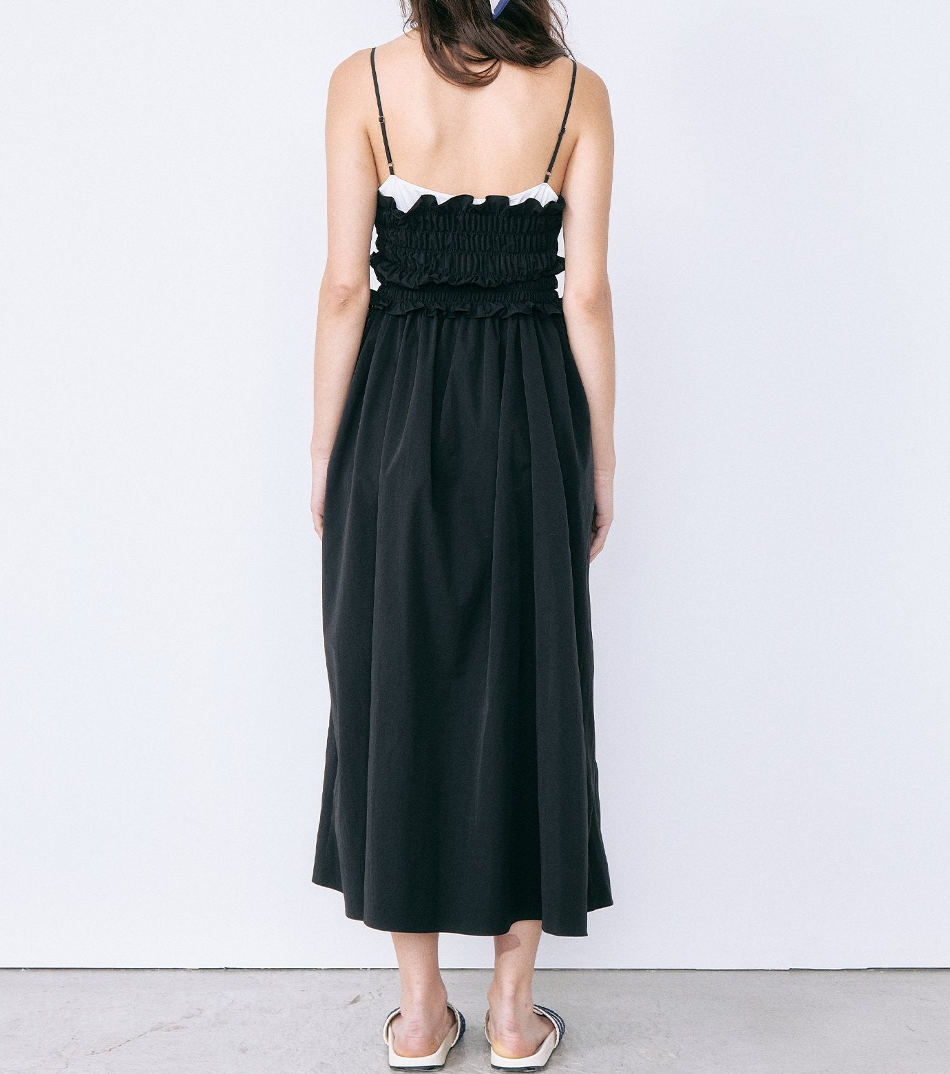 Shirred Bodice Cami Dress