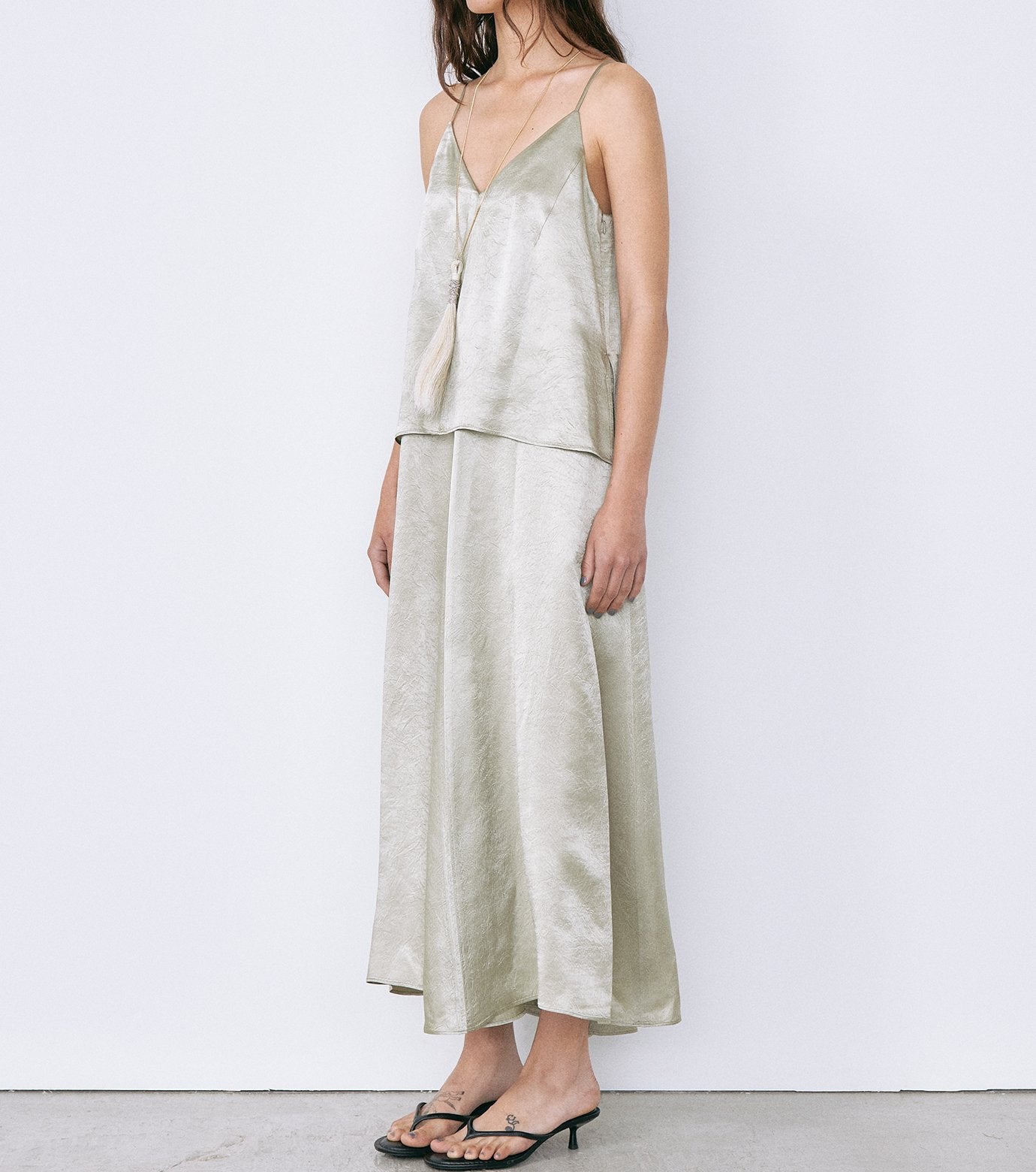Satin Camisole Dress