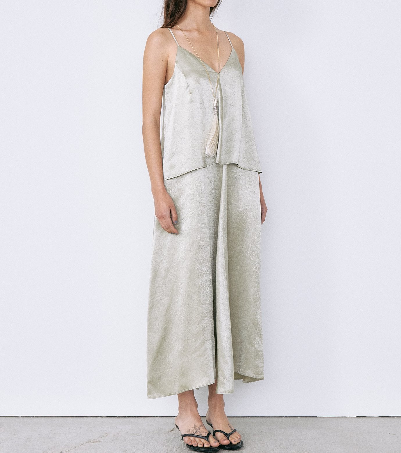 Satin Camisole Dress