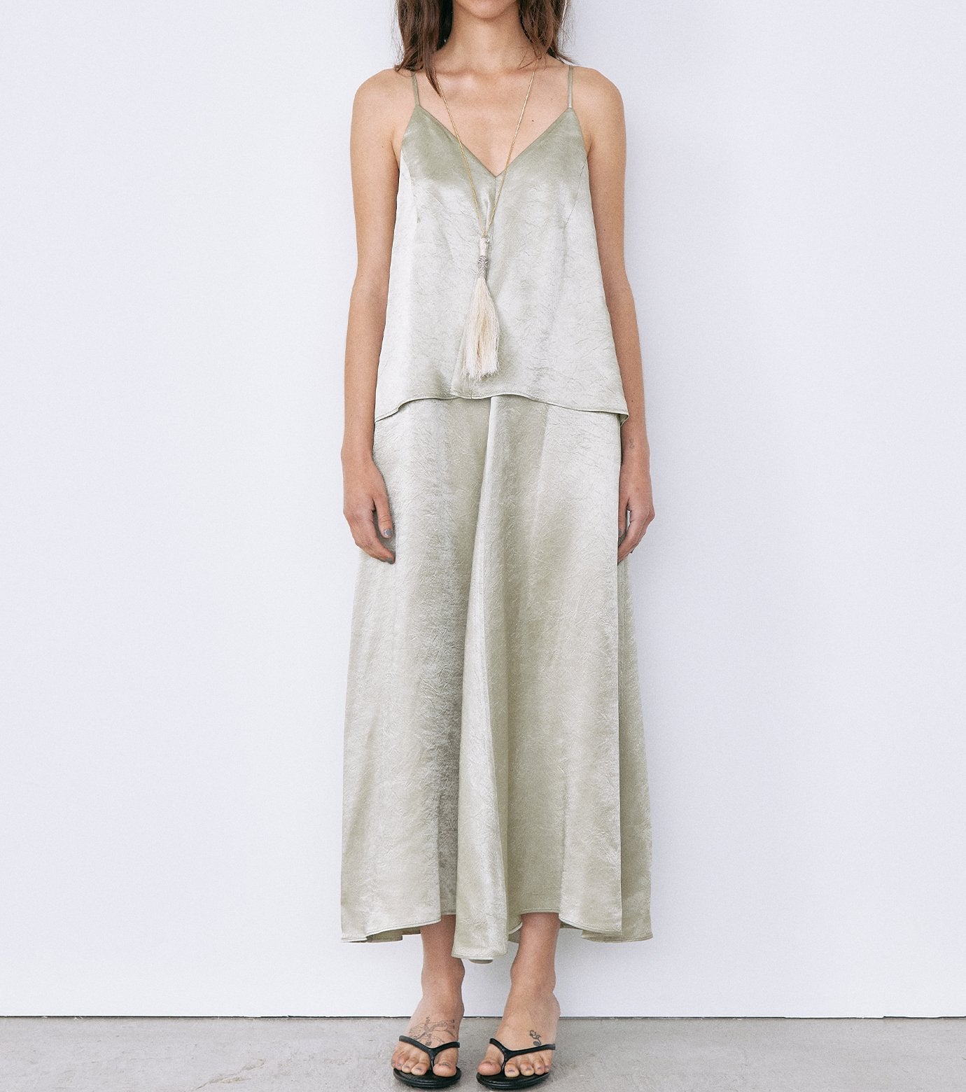 Satin Camisole Dress