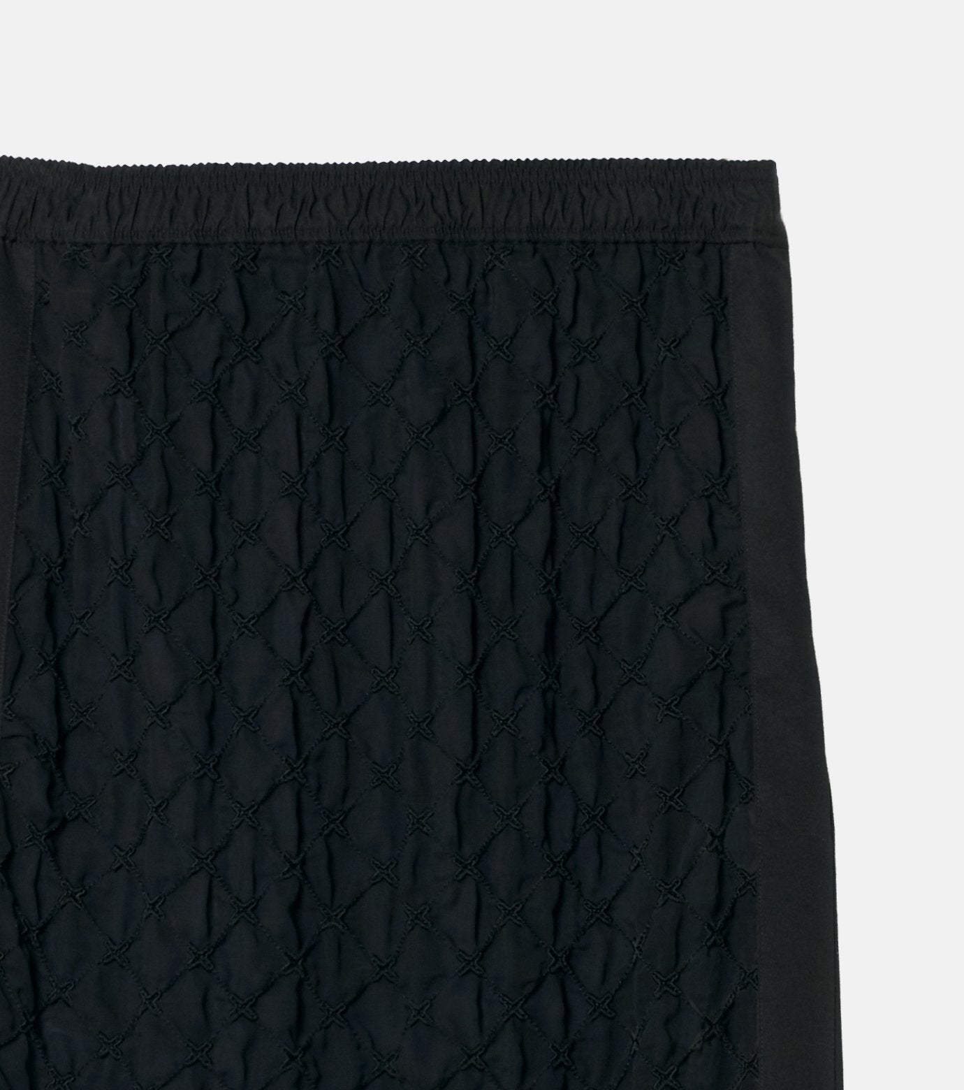 Chiffon Shrink Lace Pencil Skirt