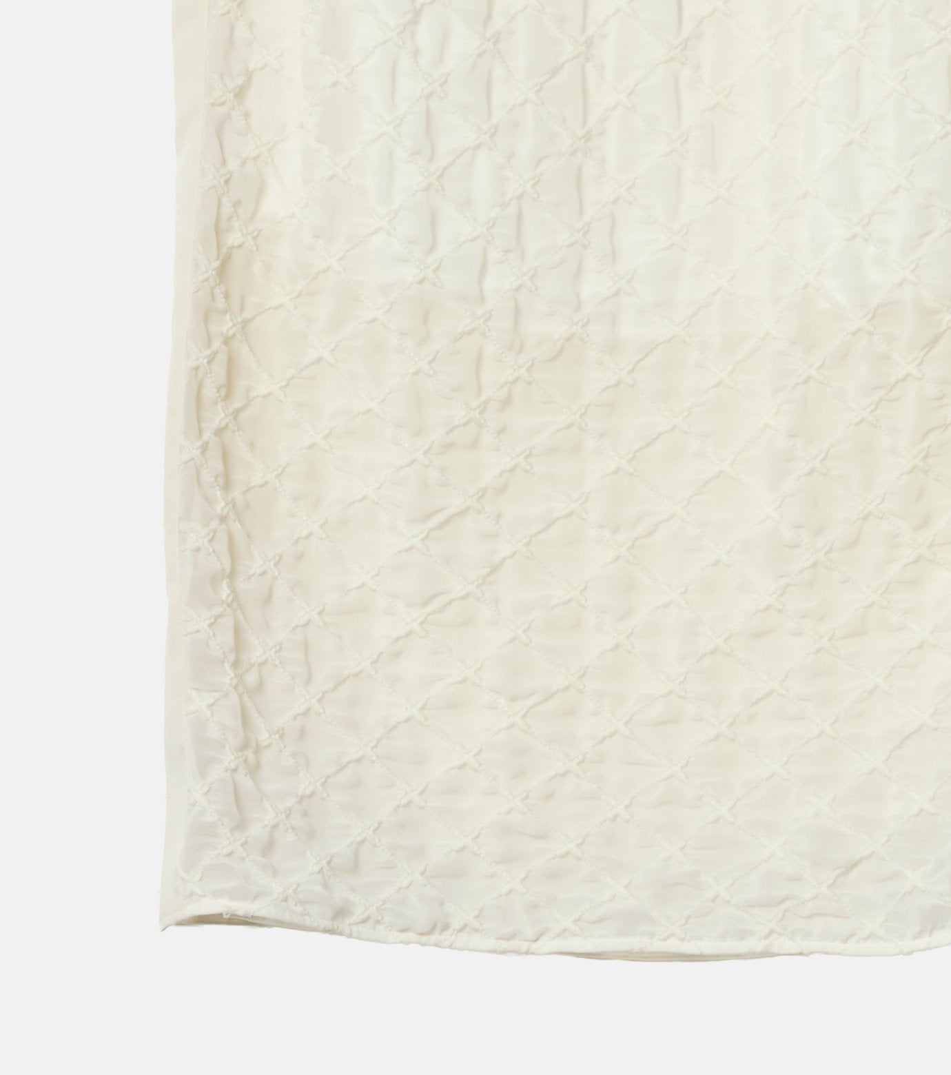 Chiffon Shrink Lace Pencil Skirt